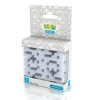Set 6 placas base basic color plateado soporte construcciones<Meli New