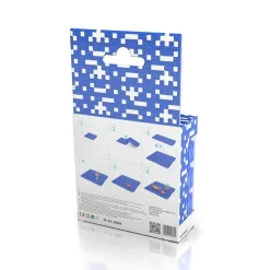 Set 6 placas base basic color azul soporte construcciones<Meli New