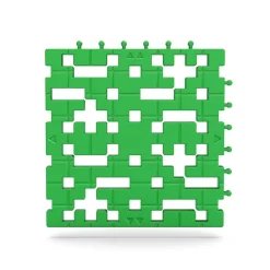 Set 6 placas base basic color verde soporte construcciones<Meli Discount