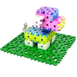 Set 6 placas base basic color verde soporte construcciones<Meli Discount