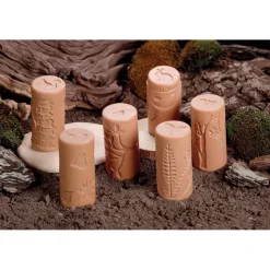 Set 6 rodillos para modelar amigos del bosque<Yellow Door Online