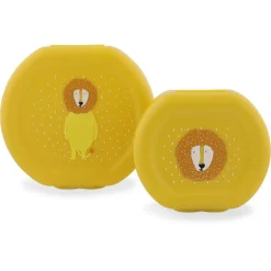 Set 2 tarteras 150ml y 300ml león cierre clip<Trixie Hot