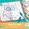Set aprende a dibujar con simetría Step by step<Djeco Online