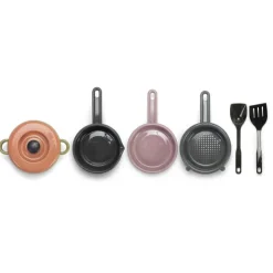 Set batería de cocina 6 pzas Eco Green Bean (Colores surtidos)<Dantoy Online