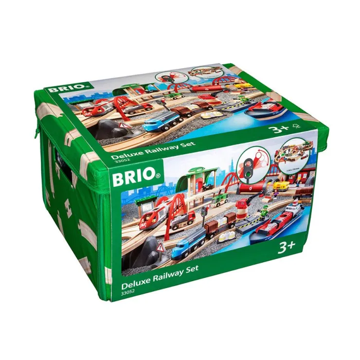 Set circuito de tren deluxe madera<Brio Best
