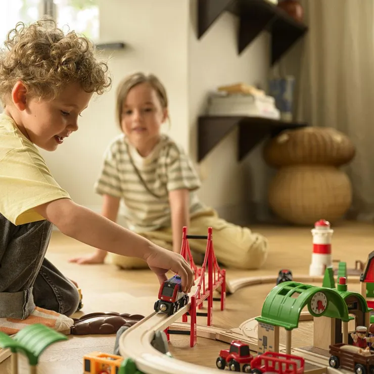 Set circuito de tren deluxe madera<Brio Best
