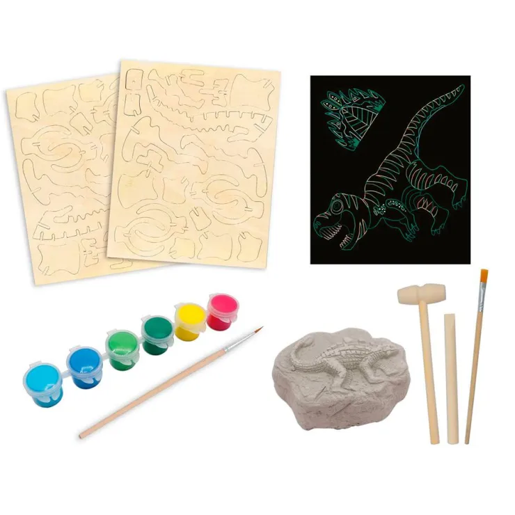 Set con 6 actividades de dinosaurios Jurassic Explorer<Janod Clearance