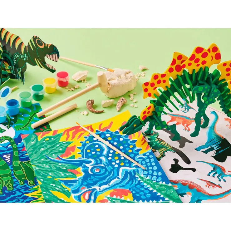 Set con 6 actividades de dinosaurios Jurassic Explorer<Janod Clearance