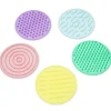 Set círculos silicona sensoriales texturas y colores<Tickit Online