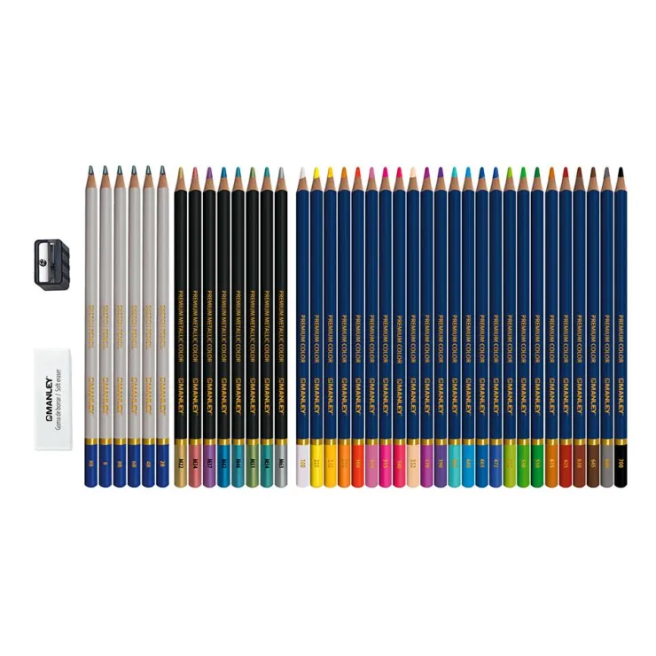 Set creativo lápices color 40 piezas<Manley Clearance