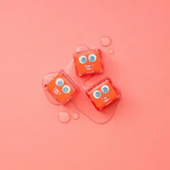 Set cubos rojos con luz 4 unidades Glo Pals<Glopals Hot
