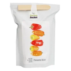 Set de cultivo de pimiento dulce en bolsa-maceta<Garden Pocket New