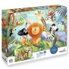 Set dos puzzles Animales salvajes 24 piezas<Calypto Discount