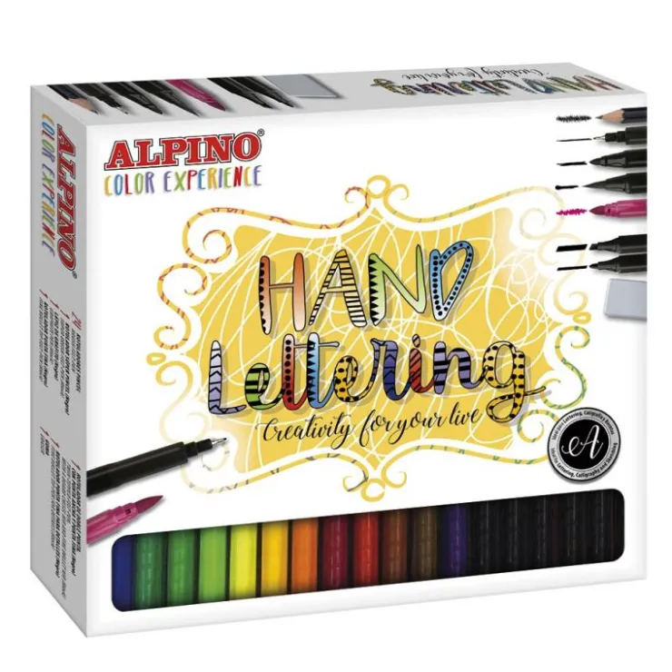 Set hand lettering<Alpino Best