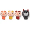 Set marionetas dedo Los Tres Cerditos<Lilliputiens New