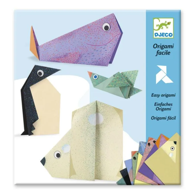 Set origami animales polares<Djeco Outlet