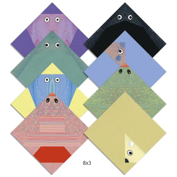 Set origami animales polares<Djeco Outlet