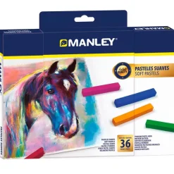 Set pasteles suaves 36 colores<Manley New