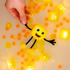 Set personaje Alex y 2 cubos amarillos con luz Glo Pals<Glopals Best