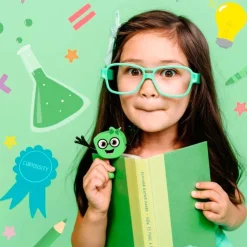 Set personaje Pippa y 2 cubos verdes con luz Glo Pals<Glopals Clearance