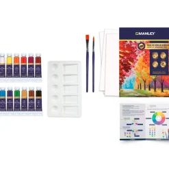 Set pintura acrílica 16 piezas<Manley New