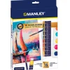 Set pintura gouache 16 piezas<Manley Online