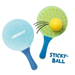 Set raquetas con ventosa con 2 pelotas.<Alldoro Online