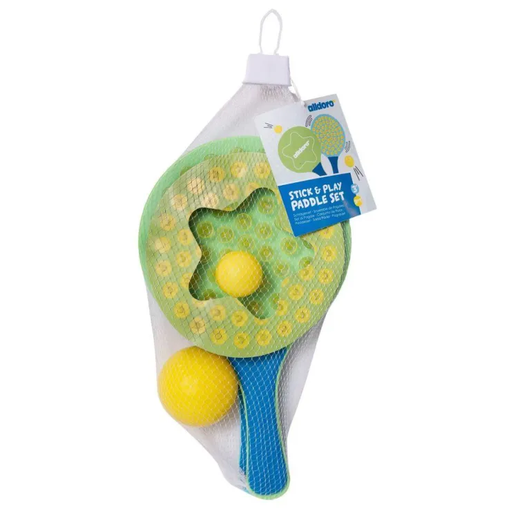 Set raquetas con ventosa con 2 pelotas.<Alldoro Online