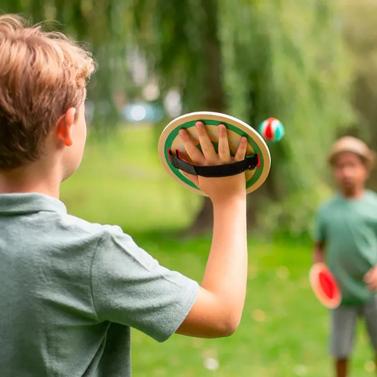 Set raquetas de mano catch game<Buitenspeel Best