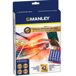 Set técnicas artísticas con ceras 42 piezas<Manley Sale