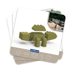 Snap block animales 33 pzas.<Guidecraft New