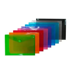 Sobre tamaño A4 con cierre velcro colores surtidos<Fraga Online