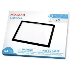 Tablero de luz A4 lightpad<Miniland Clearance