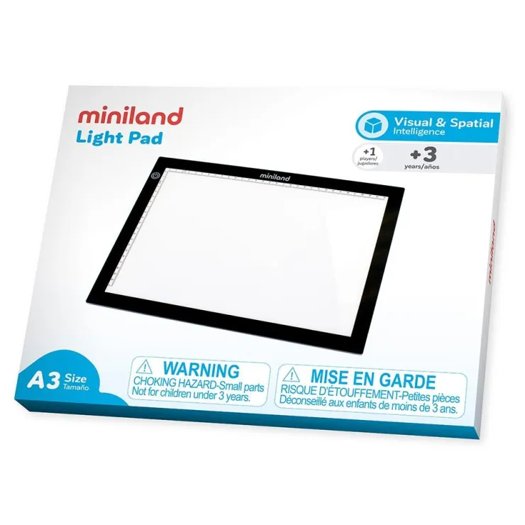 Tablero de luz A3 lightpad<Miniland Sale