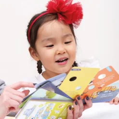 Tarjetas en inglés Peek a Boo Riddles for ages 4<Banana Panda