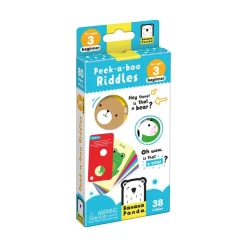 Tarjetas en inglés Peek a Boo Riddles begginer<Banana Panda