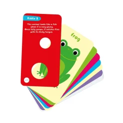 Tarjetas en inglés Peek a Boo Riddles begginer<Banana Panda