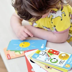 Tarjetas en inglés Peek a Boo Riddles begginer<Banana Panda