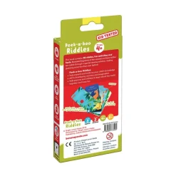 Tarjetas en inglés Peek a Boo Riddles begginer<Banana Panda