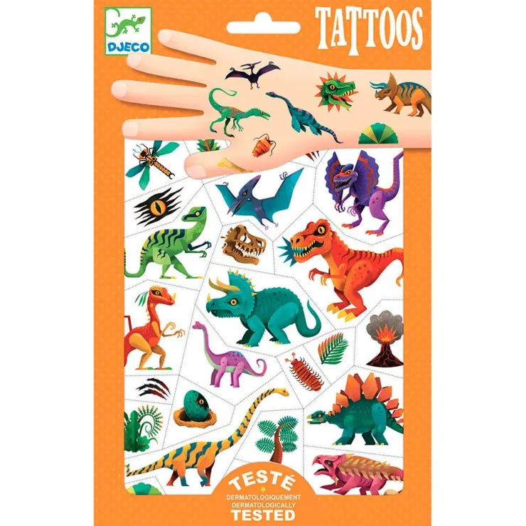 Tatuajes dinosaurios<Djeco New