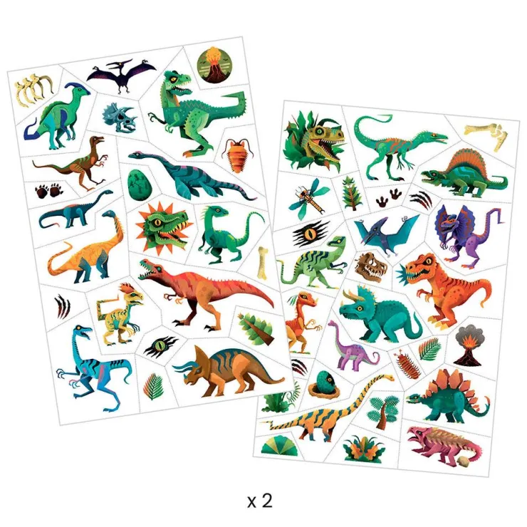 Tatuajes dinosaurios<Djeco New