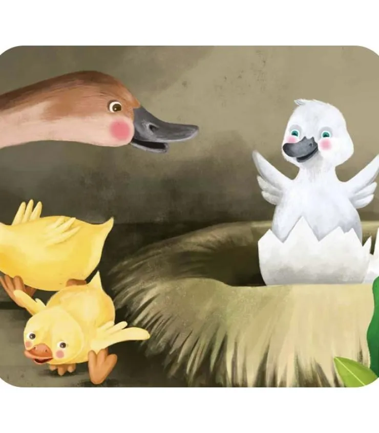 Teatro Kamishibai Mini con cuento El patito feo (Serie A4 Family)< Best