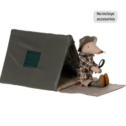 Tienda de campaña lino 12cm. ratoncitos<Maileg Discount
