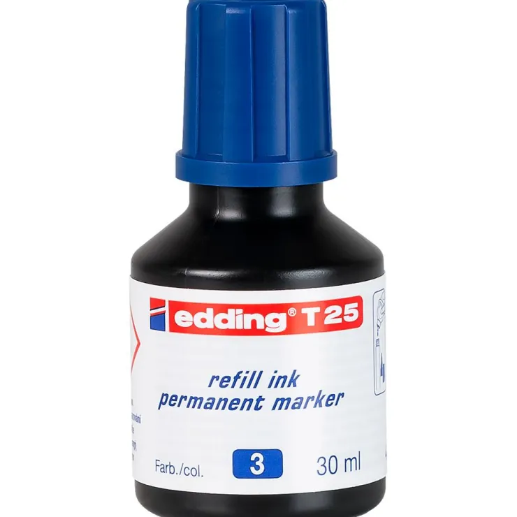 Tintero azul frasco de 30ml<Edding Clearance