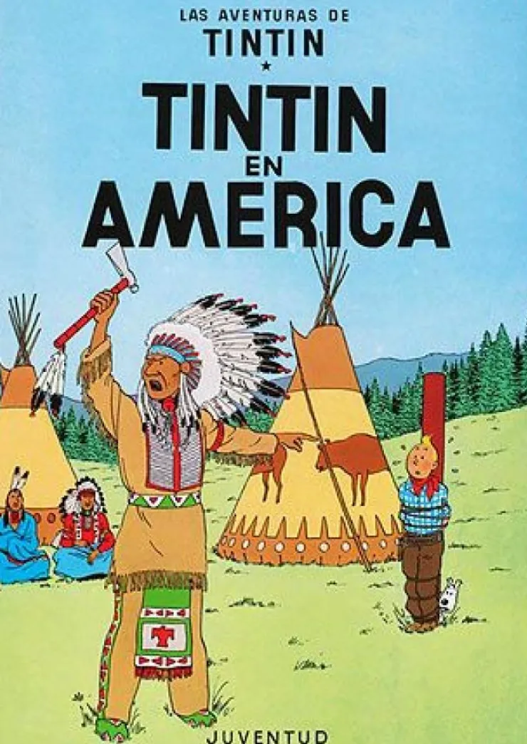 Tintín en América (cartoné)< Outlet