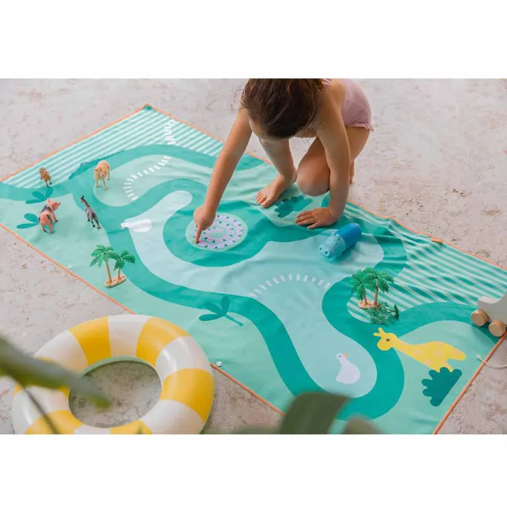 Toalla de playa M Safari<Quut New