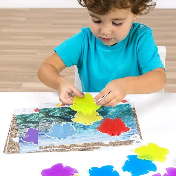 Tortugas translúcidas colores 20pzas para mesa de luz<Miniland Sale