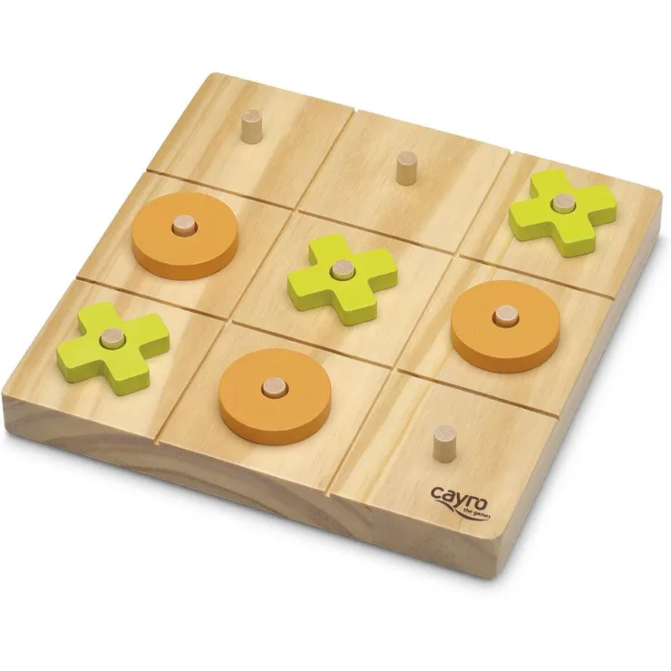 Tres en raya de madera<Cayro Outlet