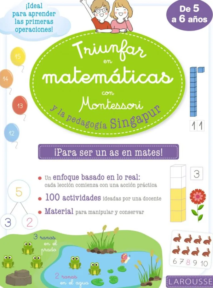 Triunfar en matemáticas con Montessori y la pedagogía Singapur<