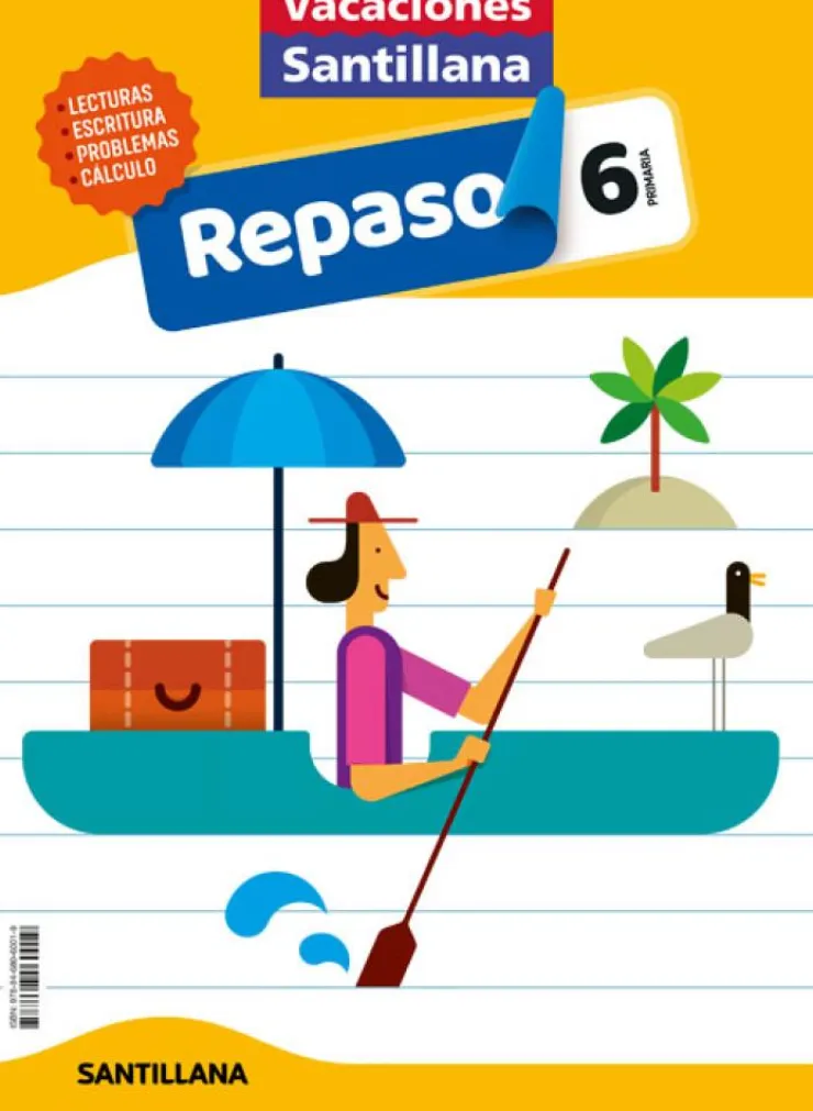 VACACIONES SANTILLANA 6 PRIMARIA ACTIVIDADES DE REPASO PARA EL VERANO< New